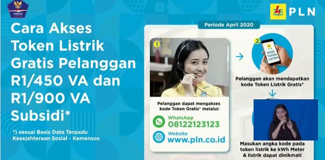 Begini Cara Mendapatkan Listrik Gratis Dan Diskon 50 Persen Selama Wabah Corona Begini Cara Mendapatkan Listrik Gratis Dan Diskon 50 Persen Selama Wabah Corona