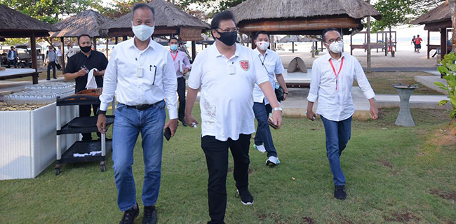 Kemenko Perekonomian Acara Rktm Di Bali Terapkan Protokol Kesehatan Dengan Ketat